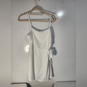 Nine West White Women's Dress, Size Med